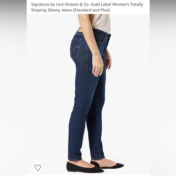 SIGNATURE GOLD LEVI STRAUS SKINNY SHAPING JEAN - Picture 3 of 8